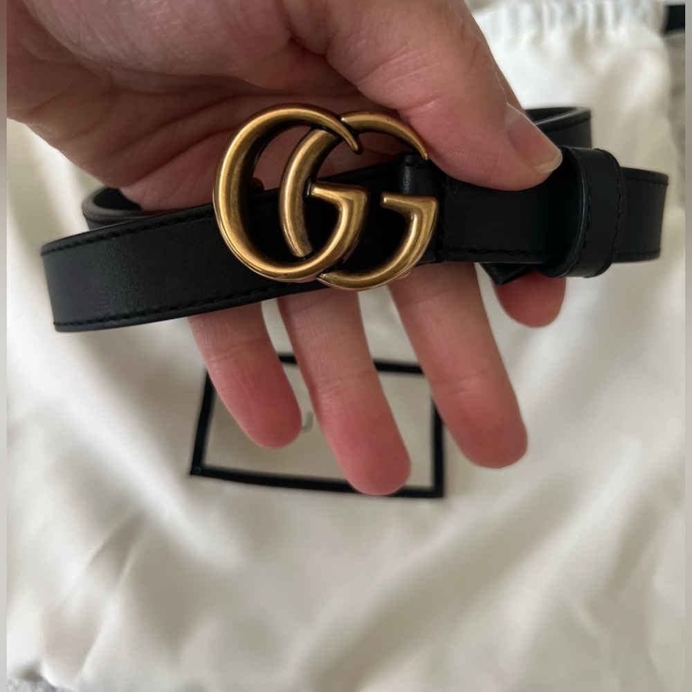 GG Marmont thin belt. - Picture 8 of 12